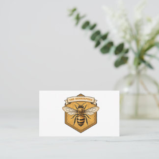Vintage Backyard Beekeeper Honey Bee Heritage Club 名刺