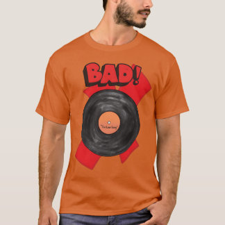 Vintage Bad Music girl Tシャツ