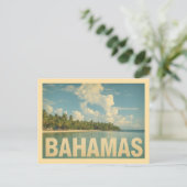Vintage Bahamas Travel ポストカード (スタンド正面)