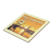 Vintage Baltimore Maryland タイル (側面)