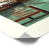 Vintage Baltimore Maryland ポスター (角)