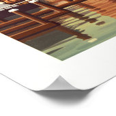 Vintage Baltimore Maryland ポスター (角)