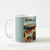 Vintage Bar Harbor Postcard Mug コーヒーマグカップ (左)