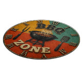 Vintage Barbecue Charcoal rill Master Gift カッティングボード (角)