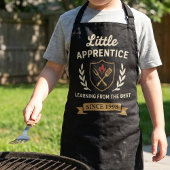 Vintage Barbecue Chef Apron Kids Apprentice エプロン