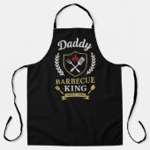 Vintage Barbecue King Daddy BBQ エプロン (正面)