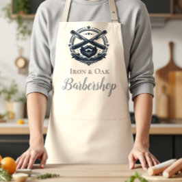 Vintage Barber Shop Tools Style エプロン