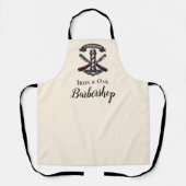 Vintage Barbershop Tools エプロン (正面)