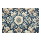Vintage Baroque Floral Foliage Pillowcase 枕カバー (裏面)