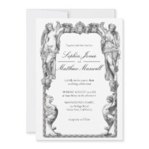 Vintage Baroque Statue Fine Art Renaissance