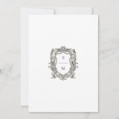 Vintage Baroque Statue Fine Art Renaissance 招待状 (裏面)