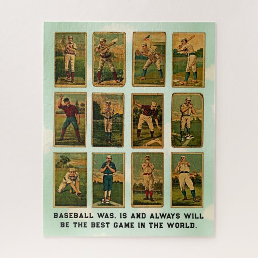 vintage baseball ジグソーパズル (縦)
