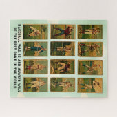 vintage baseball ジグソーパズル (横)