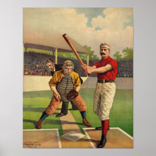 Vintage Baseball ポスター