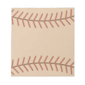 Vintage Baseball Binder Notepad  ノートパッド (正面)