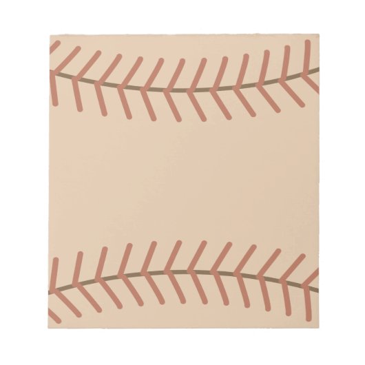 Vintage Baseball Binder Notepad  ノートパッド (正面)
