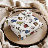 Vintage Baseball Birthday 薄葉紙