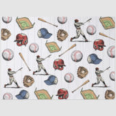 Vintage Baseball Birthday 薄葉紙 (正面)