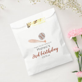 Vintage Baseball Sports Cute Favor Box フェイバーバッグ