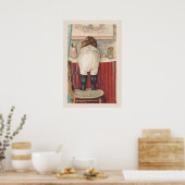 Vintage Bathroom Wall Art ポスター (キッチン)