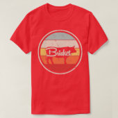 Vintage BBQ Brisket Barbecue Beef  Tシャツ (デザイン正面)