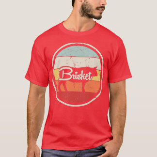 Vintage BBQ Brisket Barbecue Beef  Tシャツ