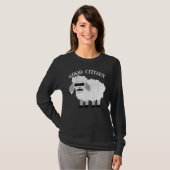 Vintage Be A Good Citizen Sheep Tシャツ (正面フル)