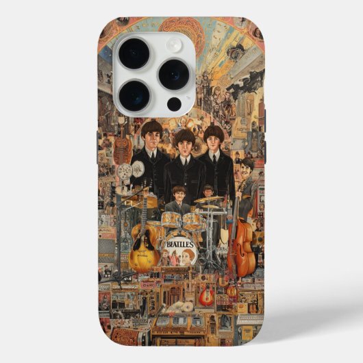 Vintage Beatles Case-Mate iPhoneケース (裏面)