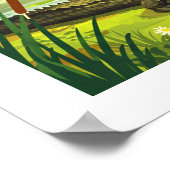 Vintage Beaumont Texas ポスター (角)