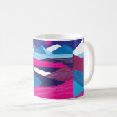Vintage beautiful mountains and landscape with the コーヒーマグカップ (正面右)