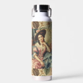 Vintage,Beautiful Noblewoman from the past , Class ウォーターボトル (正面)
