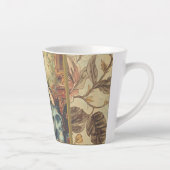 Vintage,Beautiful Noblewoman from the past,Classic カフェラテマグ (右)