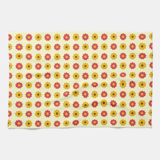 Vintage Bee Print キッチンタオル (横)