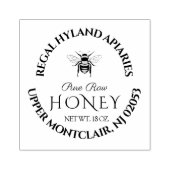 Vintage Beekeeping & Honeybee Farm Business ラバースタンプ (インプリント)