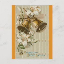 Vintage Bells and Lilies ポストカード