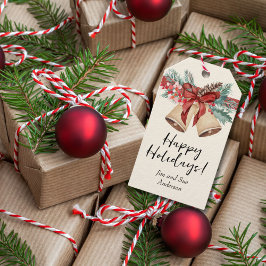 Vintage Bells Holiday ギフトタグ