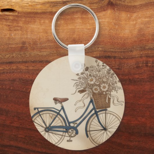 vintage bicycle キーホルダー (裏面)