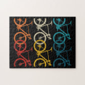 Vintage Bike Cycling Road Bike Racing Bicycle ジグソーパズル (横)