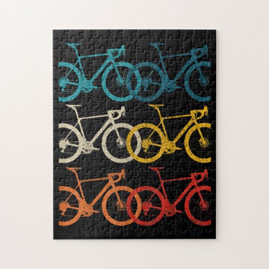 Vintage Bike Cycling Road Bike Racing Bicycle ジグソーパズル (縦)