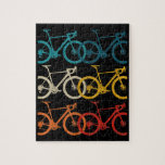 Vintage Bike Cycling Road Bike Racing Bicycle ジグソーパズル<br><div class="desc">Vintage Bike Cycling Road Bike Racing Bicycle Cyclist Gift</div>