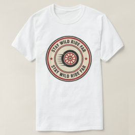 Vintage Biker Road Motion Tシャツ
