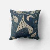 vintage bird 2 クッション (裏面)