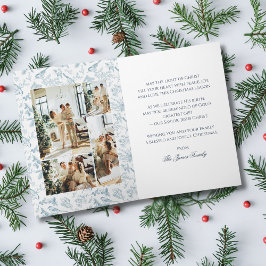 Vintage Bird & Pine Christmas Folding Card  カード