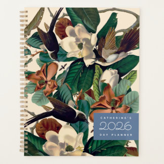 Vintage Birds with Magnolia 2026 Day Planner プランナー手帳
