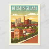 Vintage Birmingham, Alabama ポストカード (正面)