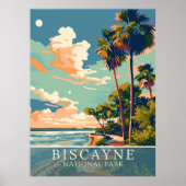 Vintage Biscayne National Park – Tropical Paradise ポスター (正面)