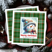 Vintage black highland cow buffalo plaid