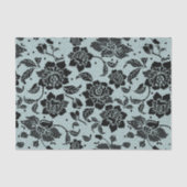 Vintage Black Lace decoupage Tissue Paper 薄葉紙 (正面)