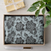 Vintage Black Lace decoupage Tissue Paper 薄葉紙 (ギフト)