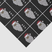Vintage Black Santa Christmas Decoupage 薄葉紙 (詳細)